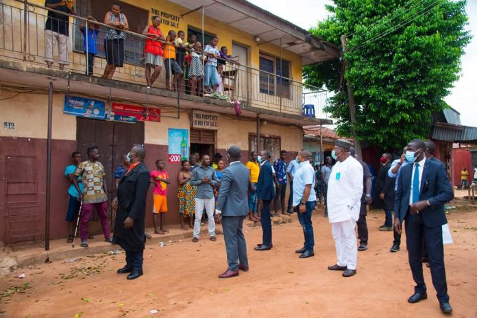 Ugwuanyi Visits Scene Of IPOB’s Clash With Security Agencies