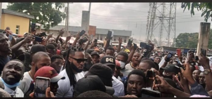 End SARS - Deputy Governor, Flavour, Phyno, join protest in Enugu