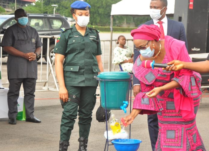Enugu governor’s wife advocates proper hand hygiene