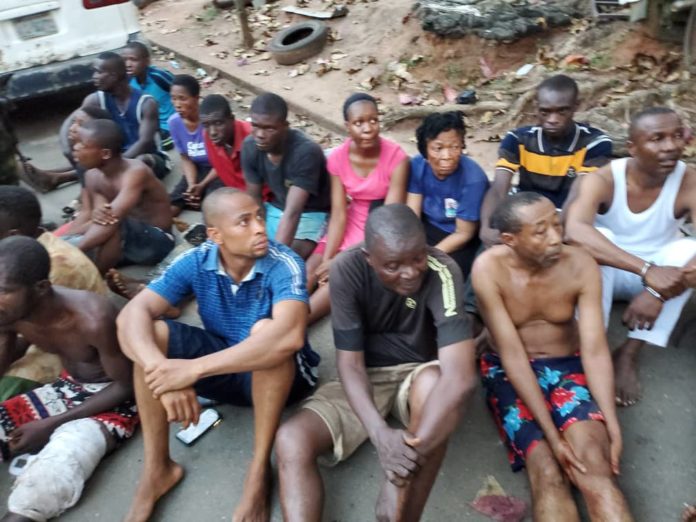 Troops Arrest 20 Suspected IPOB Members, Recover Arms