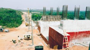 Gov. Umahi Inspects Iyere Flyover