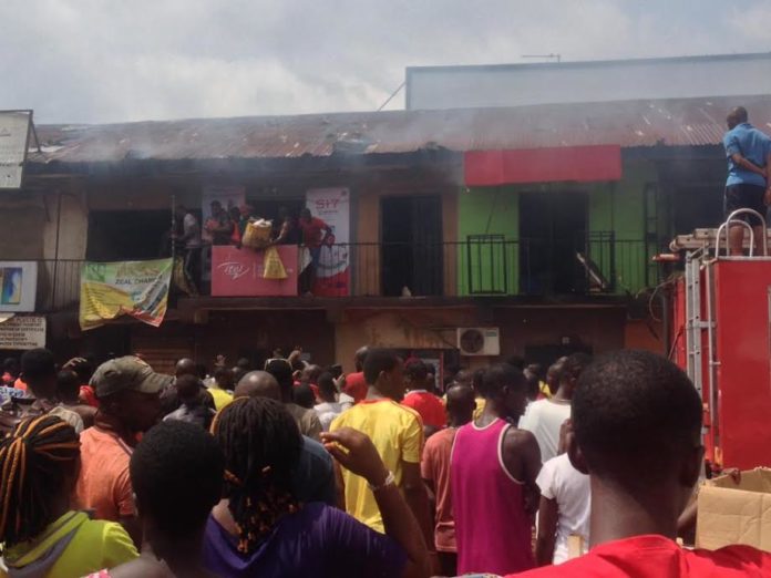 Fire Guts Nsukka Market, Goods Worth Millions Destroyed