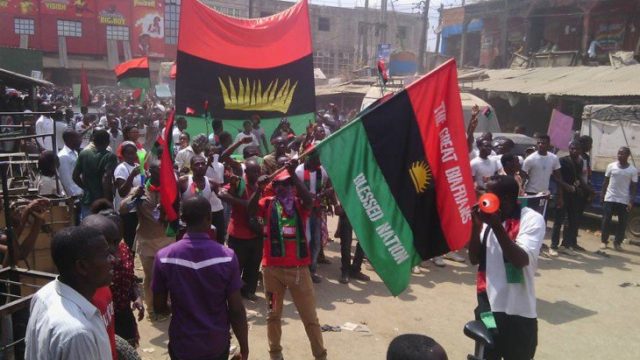 IPOB Insists On Removal Of Nigerian flags In S'East