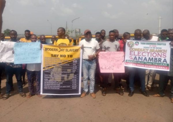 Tricycle Operators Stage Protest Over Extortion In Anambra