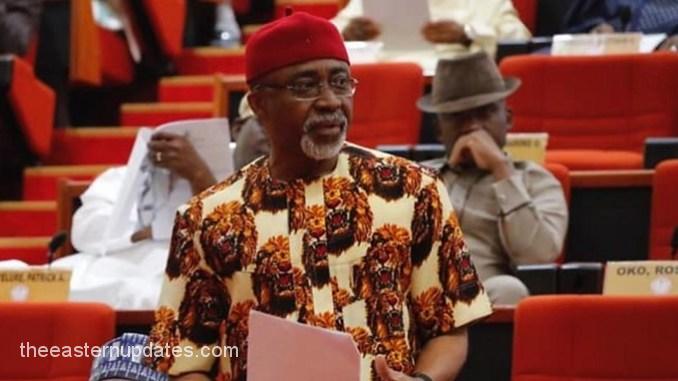 Sen Abaribe Finally Decamps From PDP To APGA