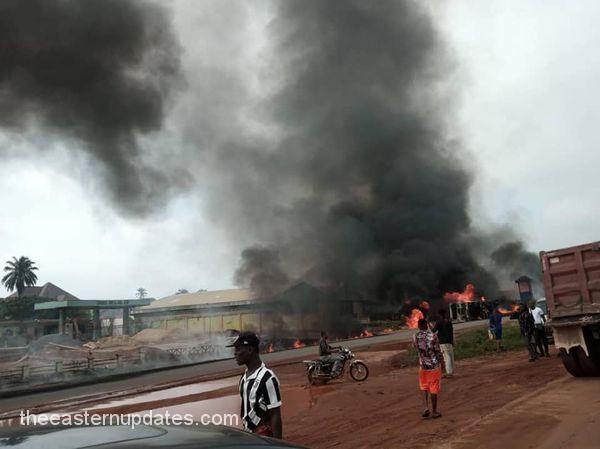Two Burnt To Death In Anambra Following Tanker Explosion
