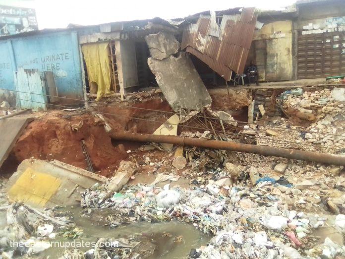 Anambra Traders Counts Losses As Flood Washes Away Shops
