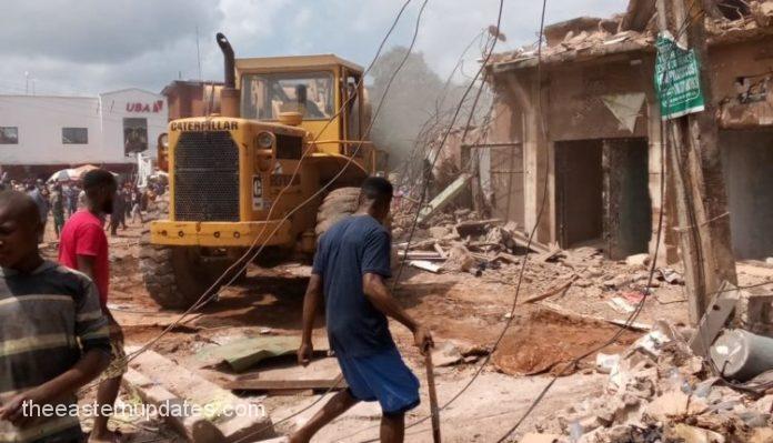 Enugu Govt Finally Demolishes Kenyatta Street Market