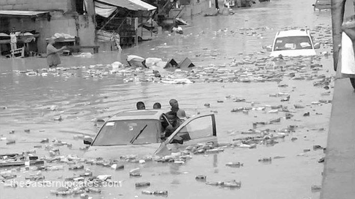 Flooding Anambra Community Urges NEMA, SEMA To Rescue IDPs