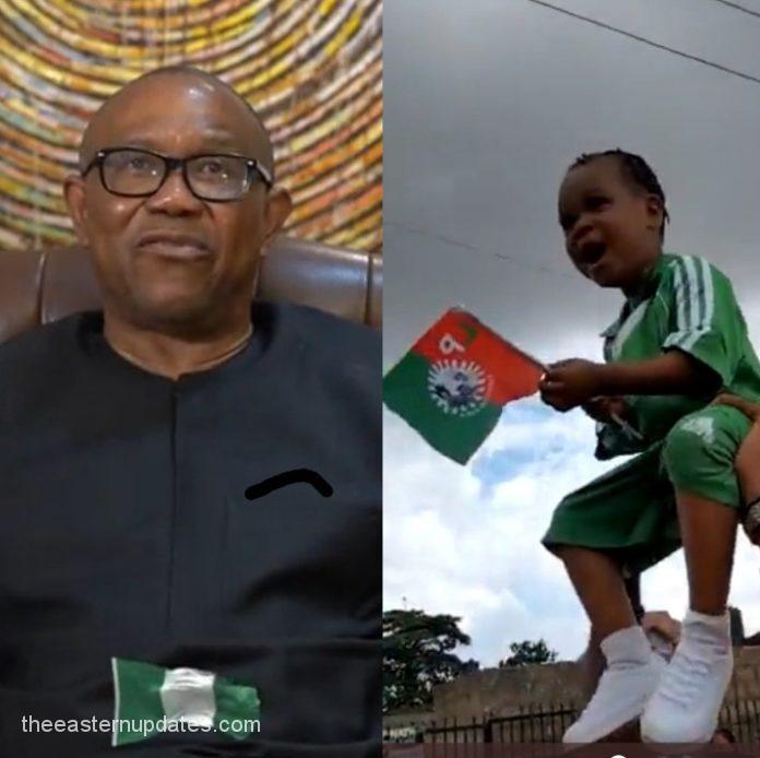 Obi Reacts To Video Of Little Girl Rejoicing During Rally