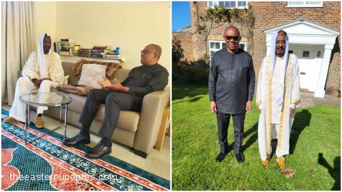 Peter Obi Meets Former Emir Sanusi Lamido In UK