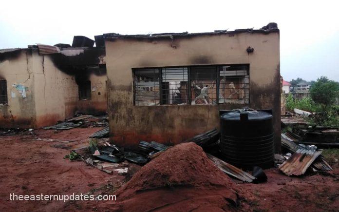 2023 Gunmen Attack INEC Office Set Ablaze, 340 Ballot Boxes