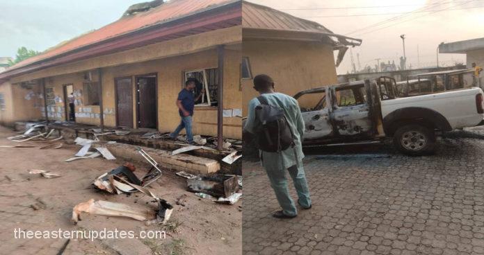 Gunmen Attack Imo INEC Office Kill One, Sends Big Message