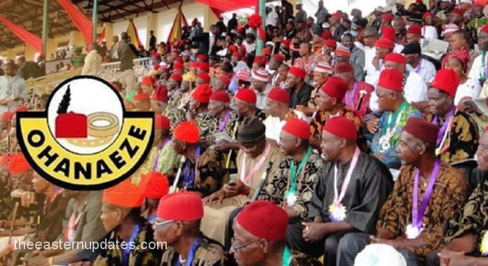 End Insecurity In S'East, Ohanaeze Begs Govs, Igbo Leaders