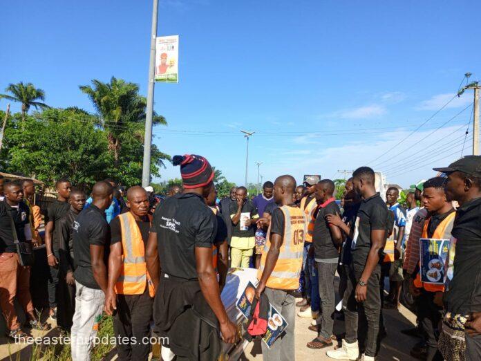 Ebonyi Youths Protest Gruesome Murder Of Four By Gunmen
