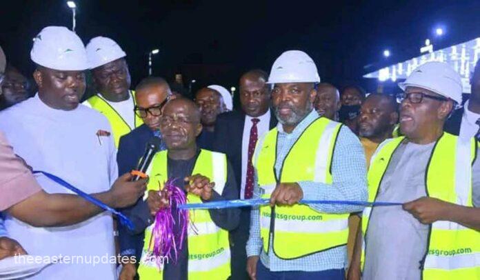 Applause As Otti Commissions 3 Road Projects In Abia
