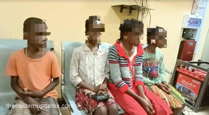 How Police Rescued 4 Children Maltreated By Aunt In Anambra