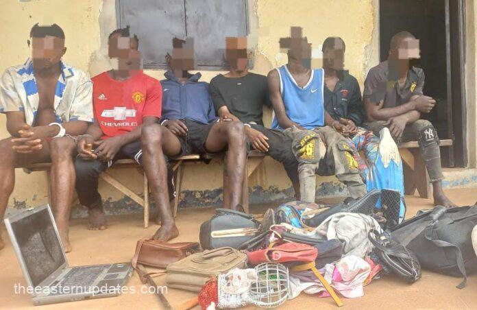 Seven Suspected Thieves Arrested By Police In Enugu