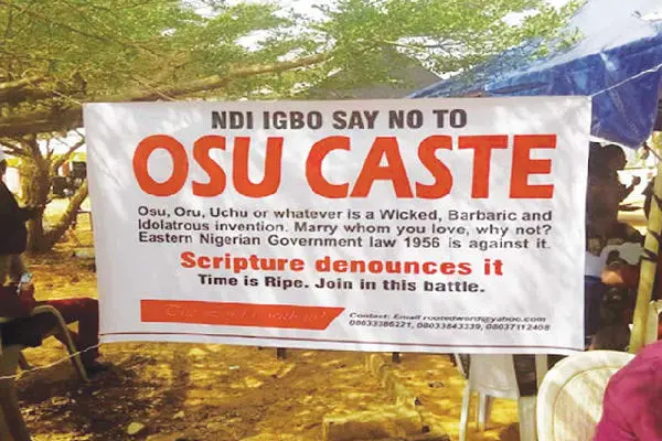 Imo Community Moves To Abolish Osu, Ume, Ohu Caste Systems