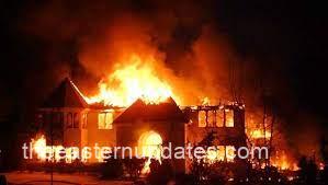 Pandemonium As Gunmen Burn Down Anambra Monarch’s Palace