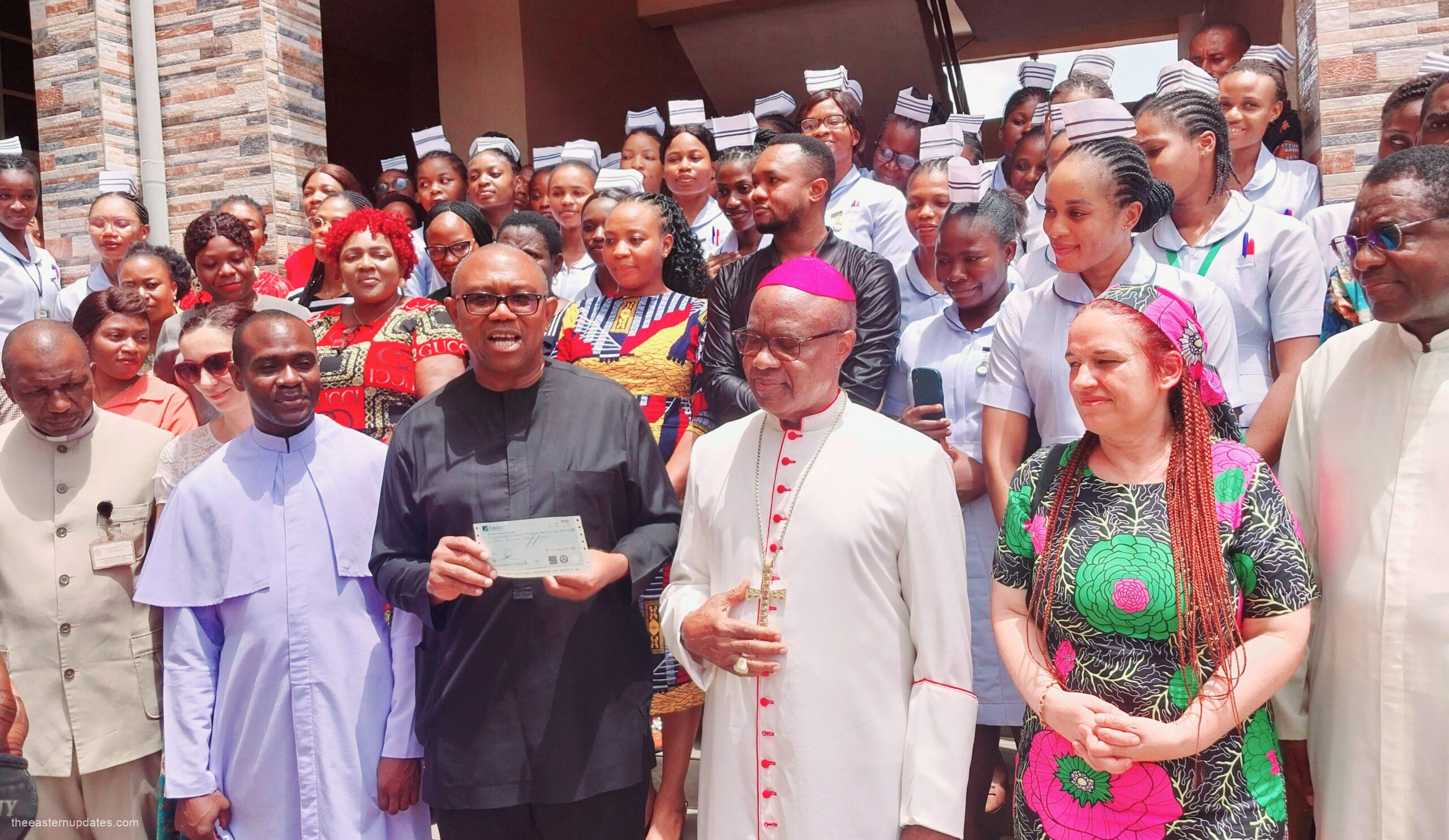 Obi Donates ₦10 Million To Nursing College In Anambra