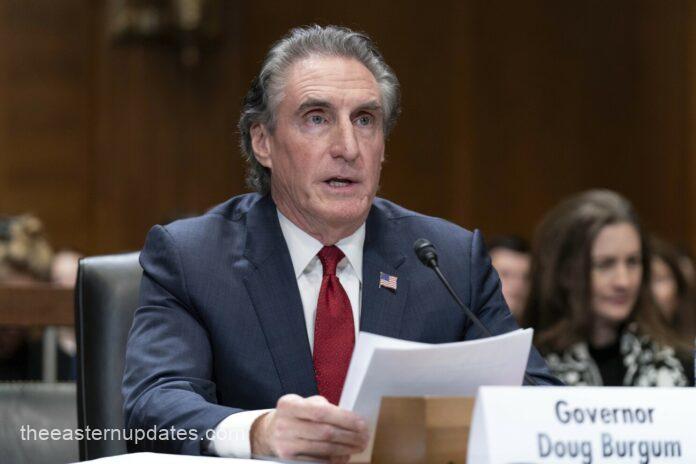 US Interior Secretary Burgum Announces First Oil Leases