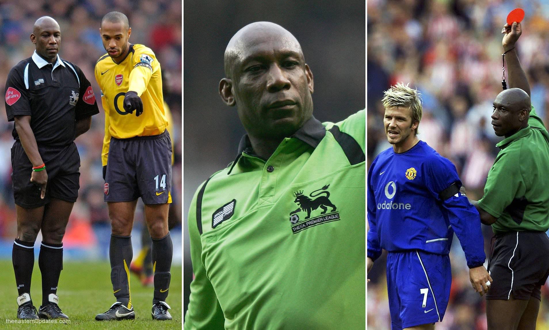 The first black referee in the Premier League, Uriah Rennie, passed away at the age of 65.