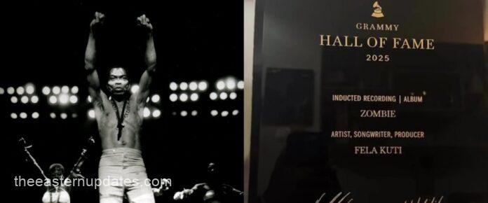 Fela’s ‘Zombie’ Makes History With Induction Into Grammy Hall Of Fame