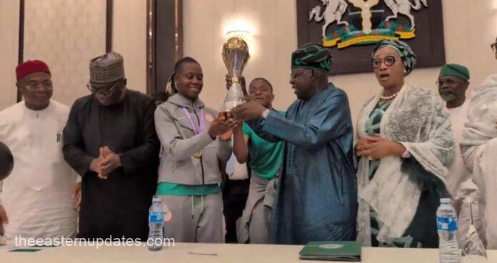 President Tinubu Confers National Honours On Super Falcons