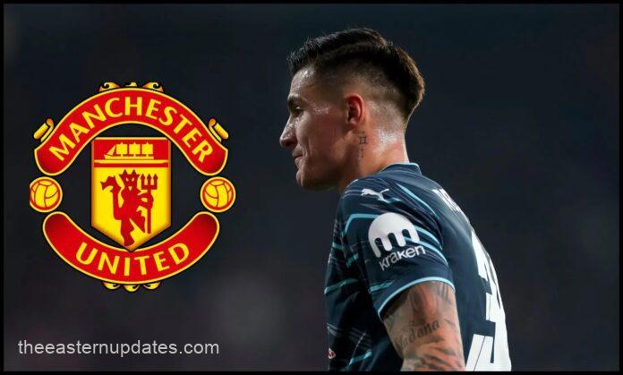 Transfer: Benjamin Sesko Arrives In UK For Man Utd Medicals