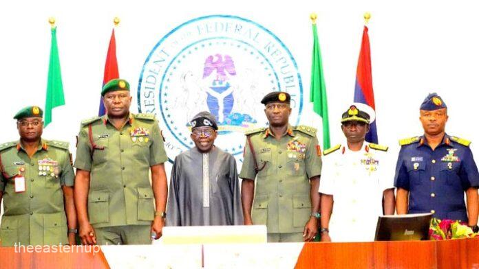 Nigerians Expect Results, Not Excuses – Tinubu To Service Chiefs