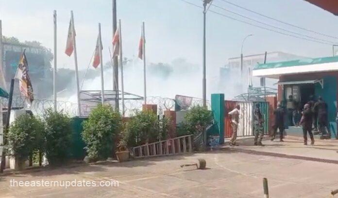 Democracy Under Threat: ADC Condemns Attack On PDP HQ