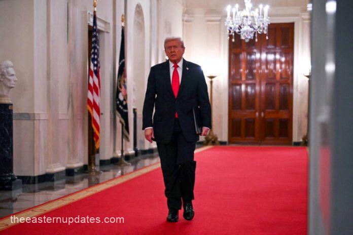 President Trump Frowns At Recent Iran Nuclear Talks