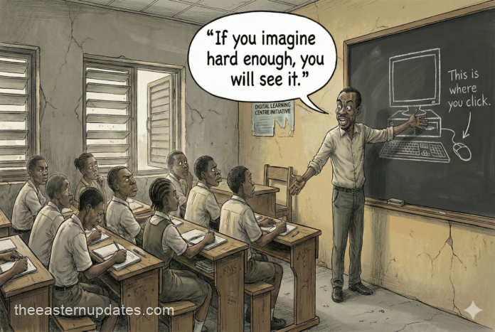 Falsehood No. 73 — “We Built 27 Digital Learning Centers”