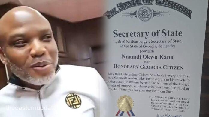 Kanu Receives Twin Honors US Passport, Ambassador Post