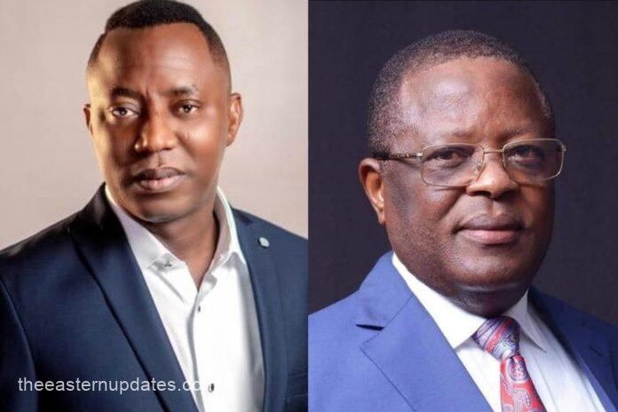 Sowore Confronts Umahi At Force HQ Over Debt Claim