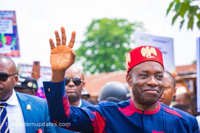 Soludo Visits Onitsha Market, Commends Traders For Opening