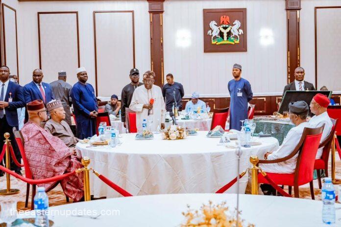 Tinubu Hosts Governors For Ramadan Iftar In Aso Rock
