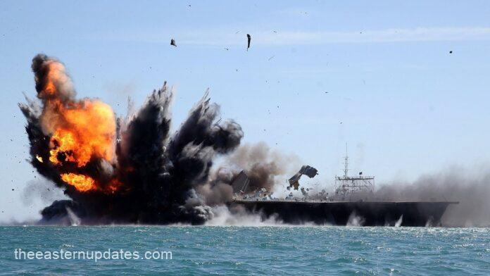 War: US Troops Destroy, Sink 9 Iranian Naval Ships