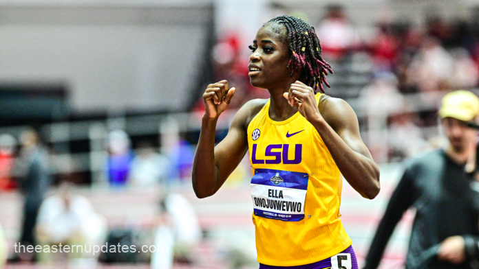 Onojuvwevwo Breaks African Record at NCAA Indoor Championships