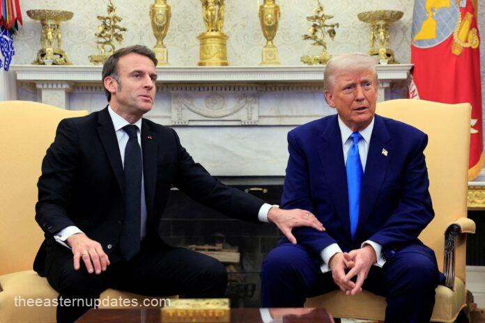 President Macron Blasts Trump Over Jibe About His Marriage