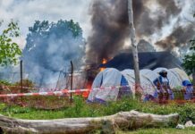 Second Ebola Treatment Center Set Ablaze In Eastern Congo Second Ebola Treatment Center Set Ablaze In Eastern Congo