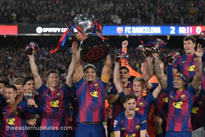 Barcelona Beat Madrid In El Clasico, Confirmed As Champions