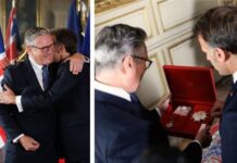 Macron Presents UK’s Starmer With France’s Highest Award Macron Presents UK’s Starmer With France’s Highest Award