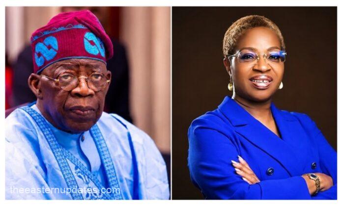 Tinubu Meets, Felicitates With New NBA Chair, Badejo-Okusanya