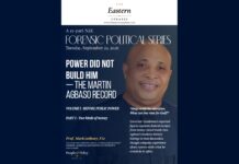 Power Did Not Build Him — The Agbaso Record, Vol. I Part 1