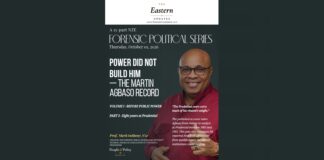 Power Did Not Build Him — The Agbaso Record, Vol. I Part 3