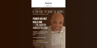 Power Did Not Build Him — The Agbaso Record, Vol. II Part 8
