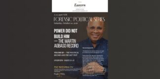 Power Did Not Build Him — The Agbaso Record, Vol. II Part 11
