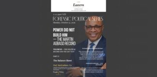 Power Did Not Build Him — The Agbaso Record, Vol. II Part 13